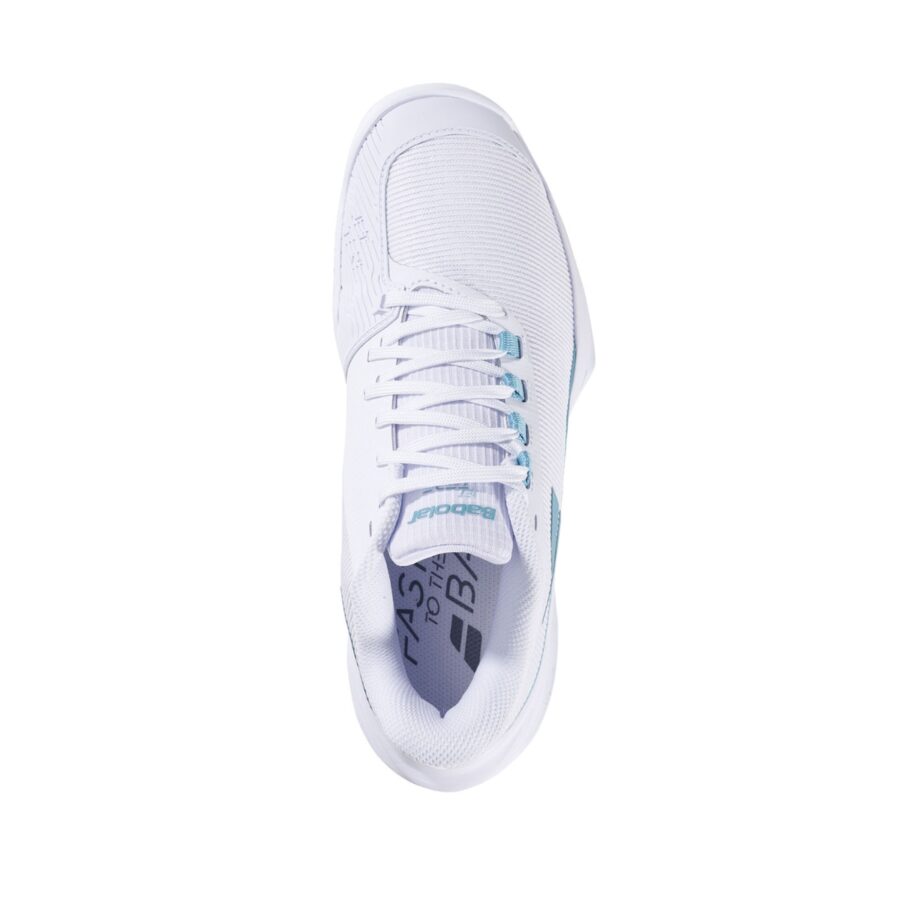 giày tennis/pickleball babolat jet tere 2 all court 'white baltic' 3a1s25c651-1098