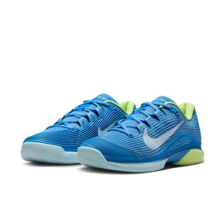 giày tennis/pickleball nike vapor 12 'blue beyond & light lemon twist' fv5554-400