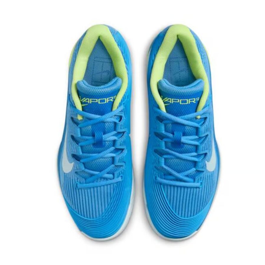 giày tennis/pickleball nike vapor 12 'blue beyond & light lemon twist' fv5554-400