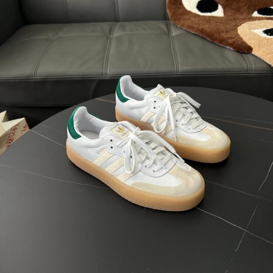 giày adidas sambae 'off white green' if7162