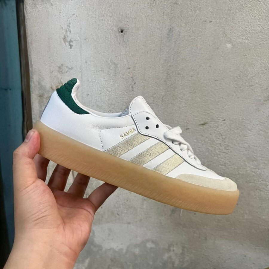 giày adidas sambae 'off white green' if7162
