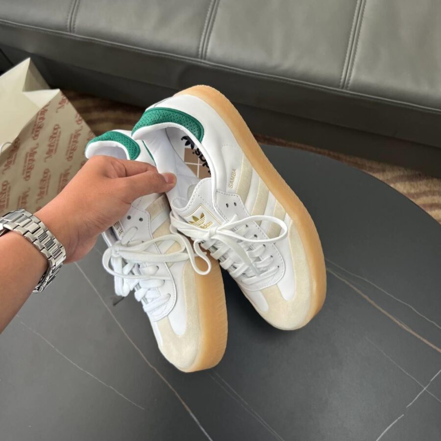 giày adidas sambae 'off white green' if7162