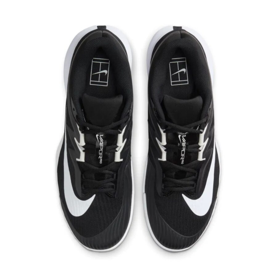 giày tennis/pickleball nikecourt air zoom vapor pro 3 clay 'black white' hq6034-001