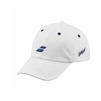 mũ lưỡi trai babolat drive cotton tennis 'white/drive blue' 5ub1222-1099