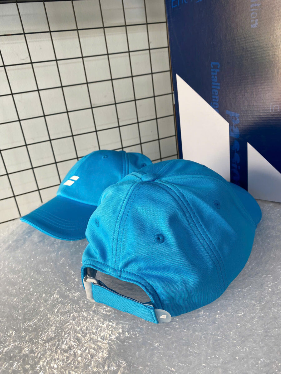mũ lưỡi trai babolat pure logo unisex 'cyan blue' 5ub1221-4124