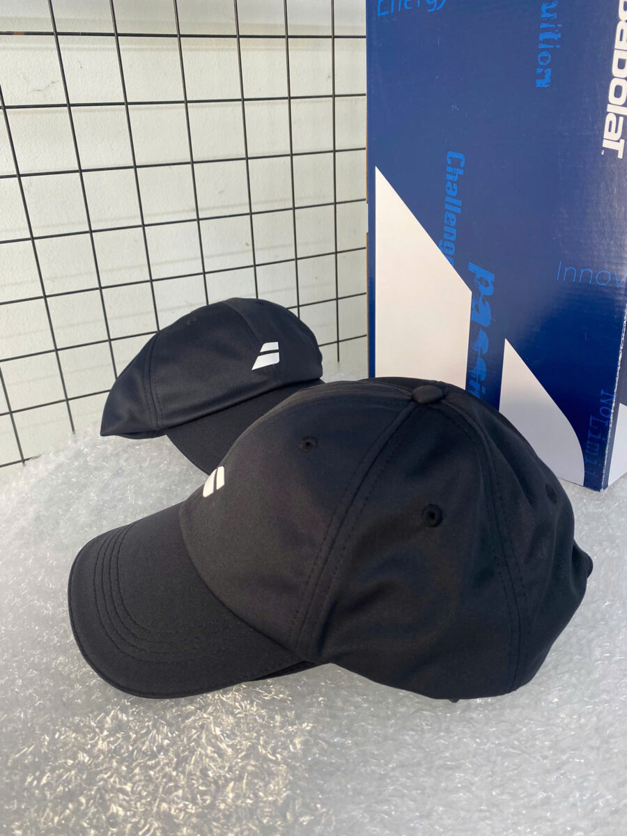 mũ lưỡi trai babolat pure logo unisex 'black' 5ub1221-200