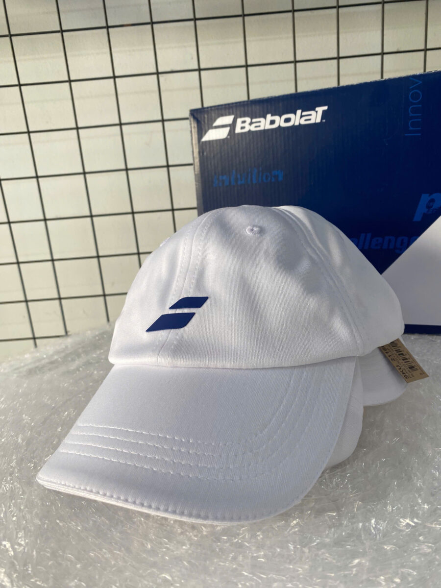 mũ lưỡi trai babolat pure logo unisex 5ub1221-1000