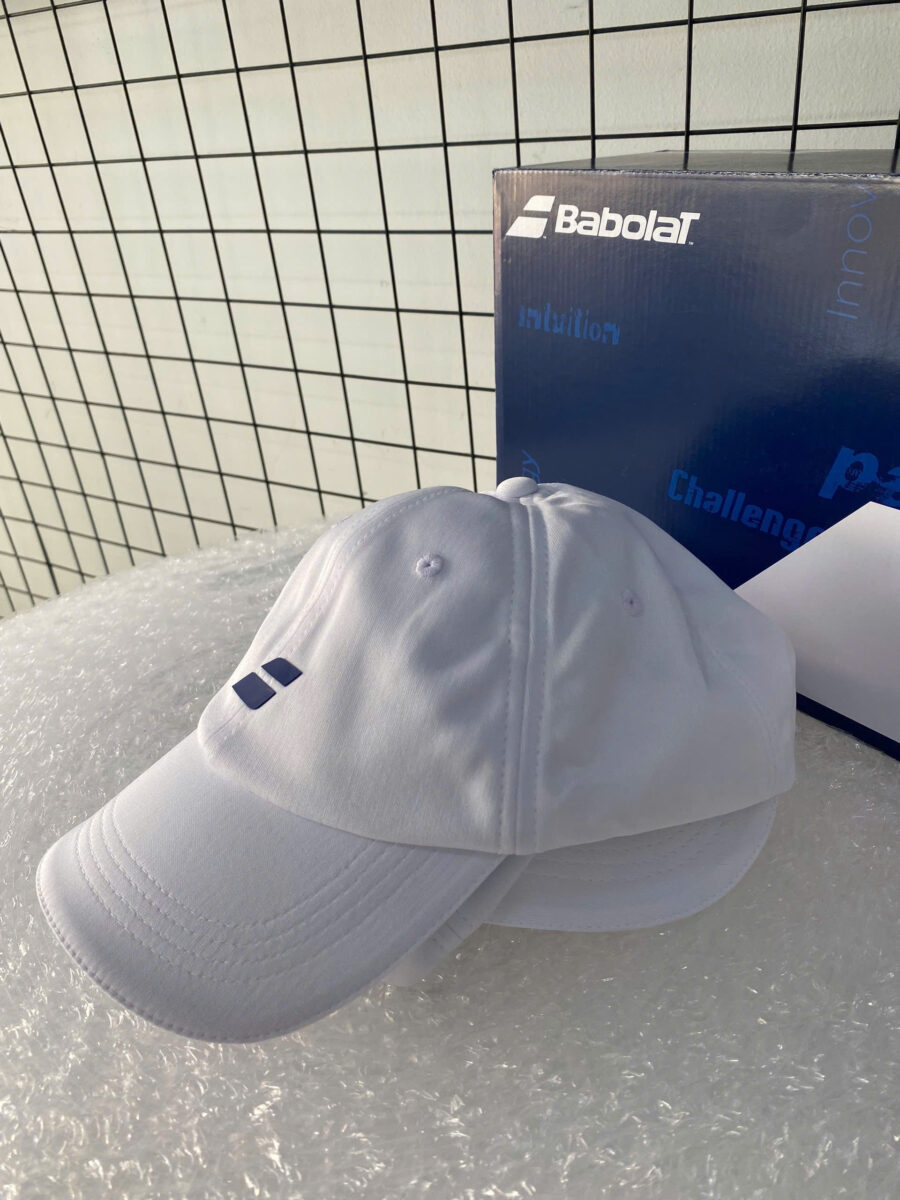 mũ lưỡi trai babolat pure logo unisex 5ub1221-1000