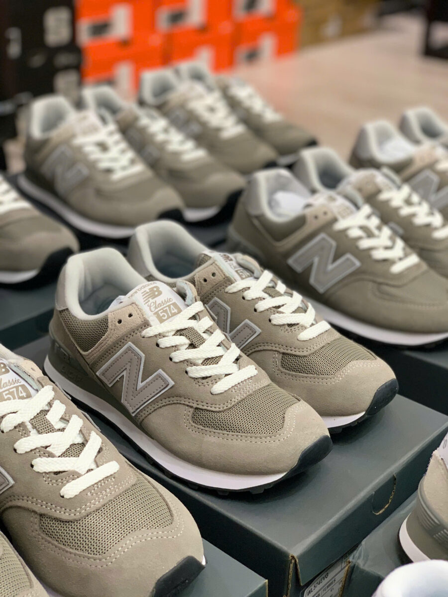 giày new balance 574 ‘light mushroom’ u574esf