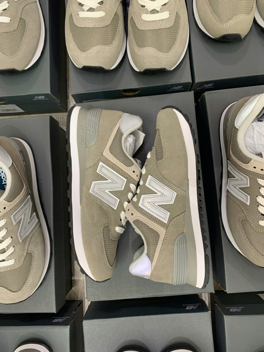 giày new balance 574 ‘light mushroom’ u574esf
