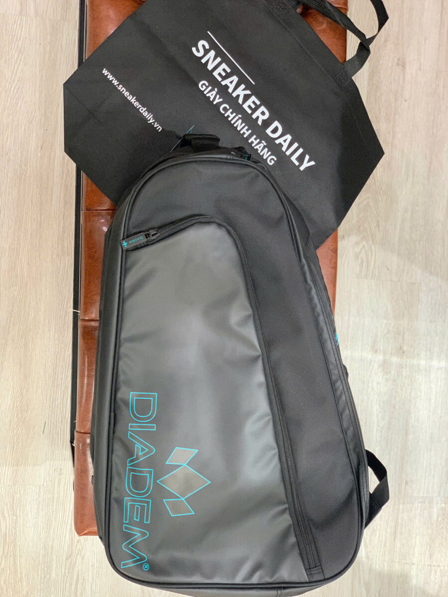túi đựng vợt diadem tour v2 'black/teal'