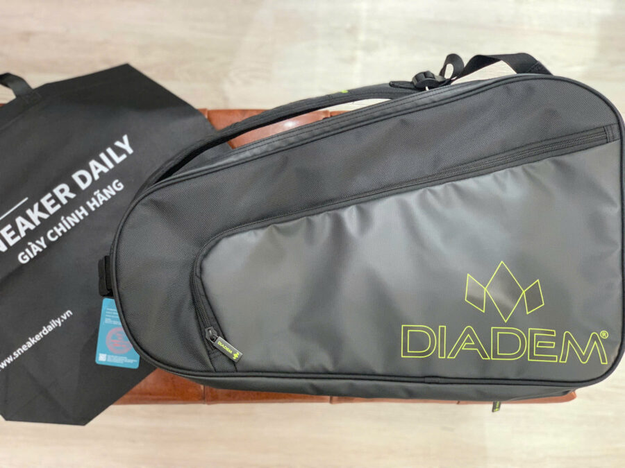 túi đựng vợt diadem tour v2 'black/yellow'