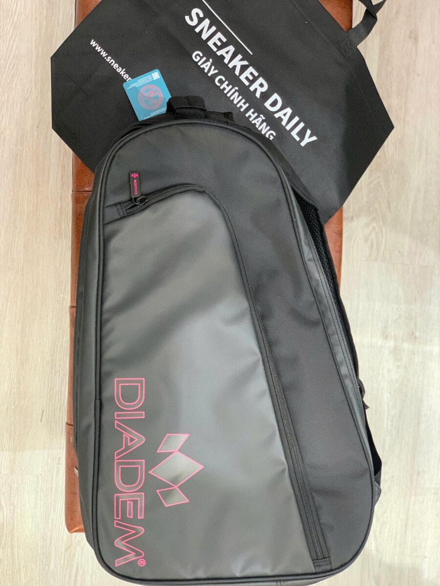 túi đựng vợt diadem tour v2 'black/pink'