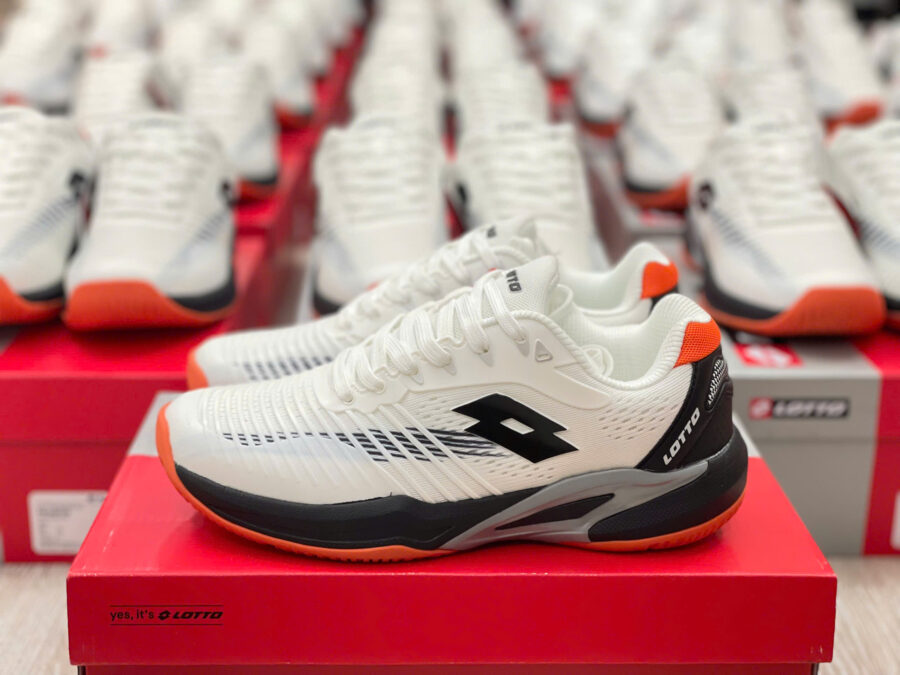 giày tennis/pickleball lotto francis 'white' lotte0701o