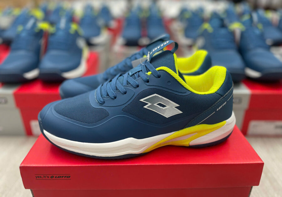 giày tennis/pickleball lotto faye 'blue' lotte250901u