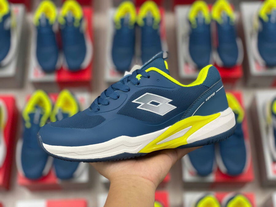 giày tennis/pickleball lotto faye 'blue' lotte250901u