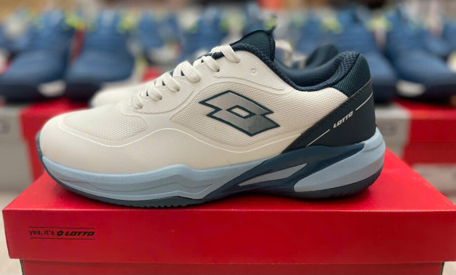 giày tennis/pickleball lotto faye 'white' lotte0901w