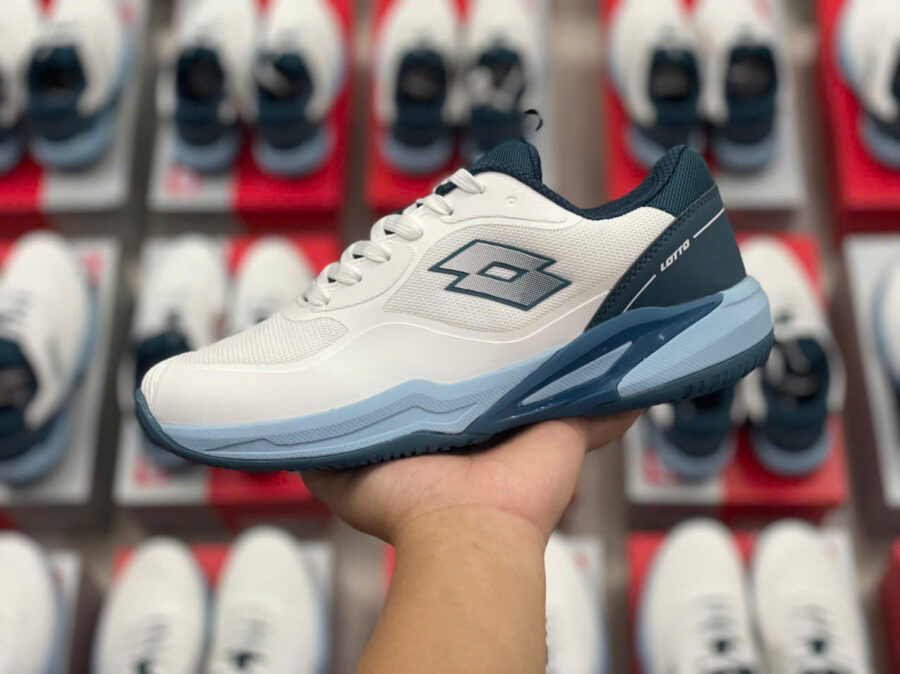 giày tennis/pickleball lotto faye 'white' lotte0901w