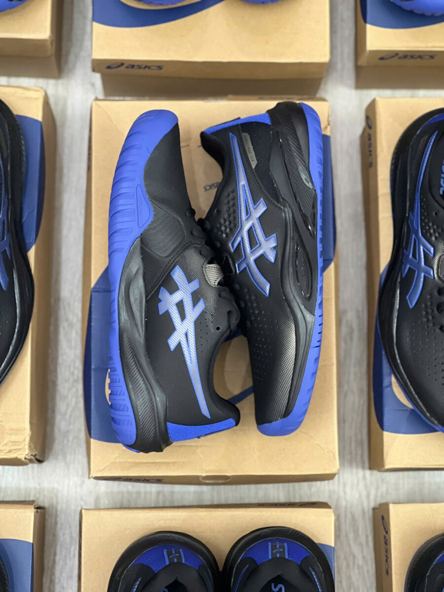 giày tennis/pickleball asics gel-challenger 15 ‘black dark cobalt’ 1041a510-001