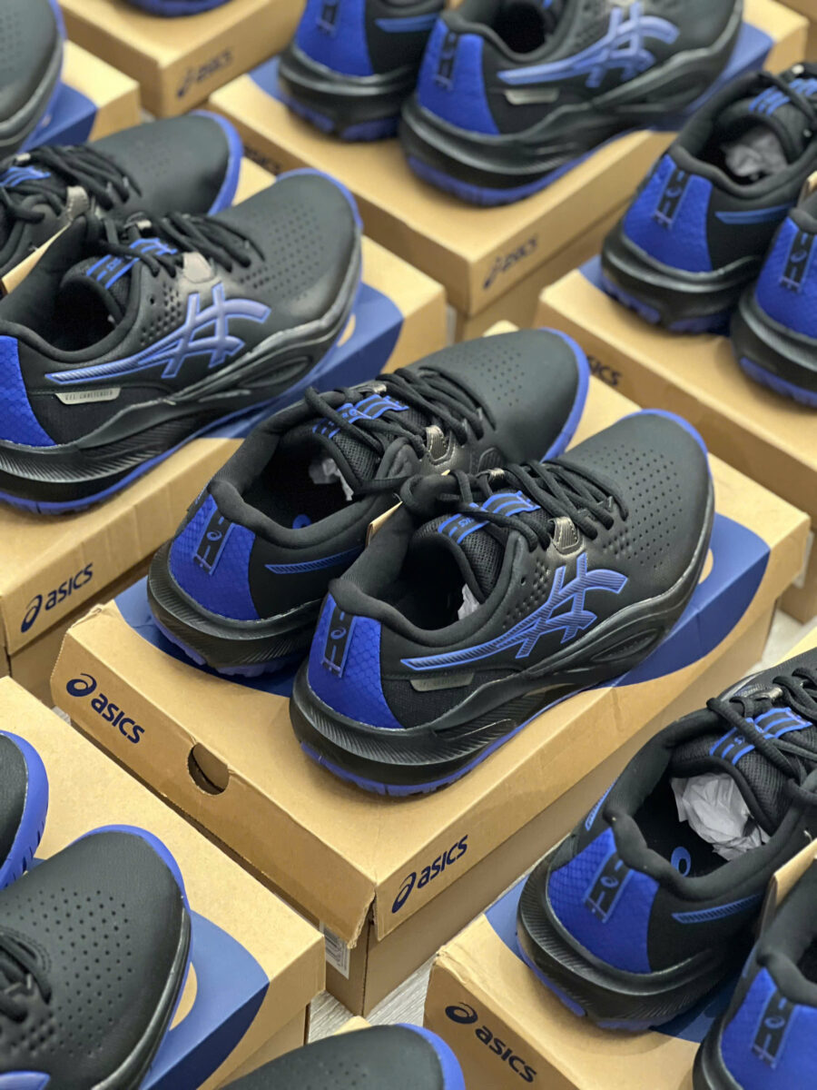 giày tennis/pickleball asics gel-challenger 15 ‘black dark cobalt’ 1041a510-001