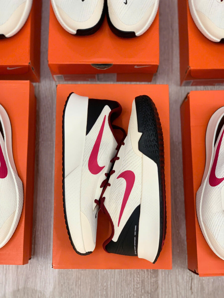 giày tennis/pickleball nike court vapor lite 3 hc 'pale ivory sail team red rush pink' fz2156-104