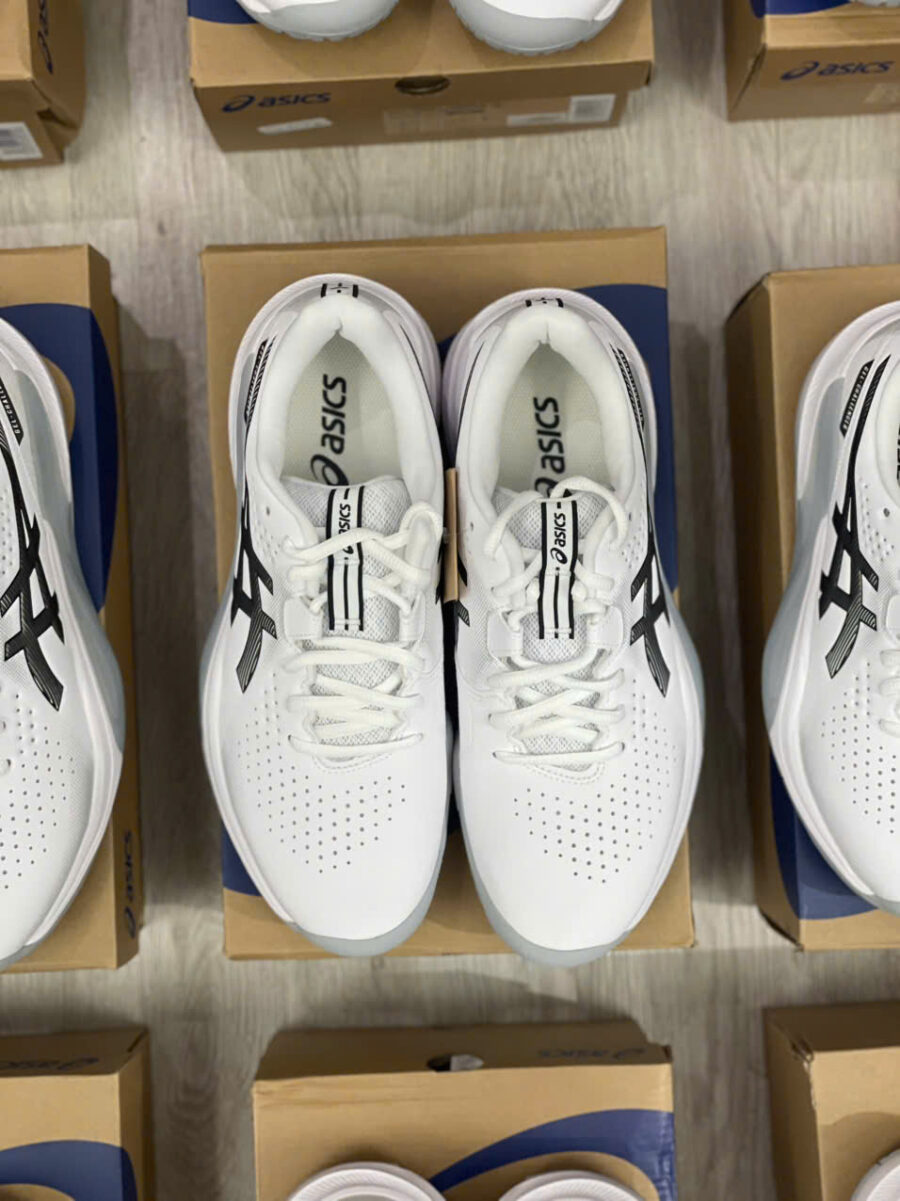 giày tennis/pickleball asics gel-challenger 15 ‘white gunmetal’ 1041a510-101