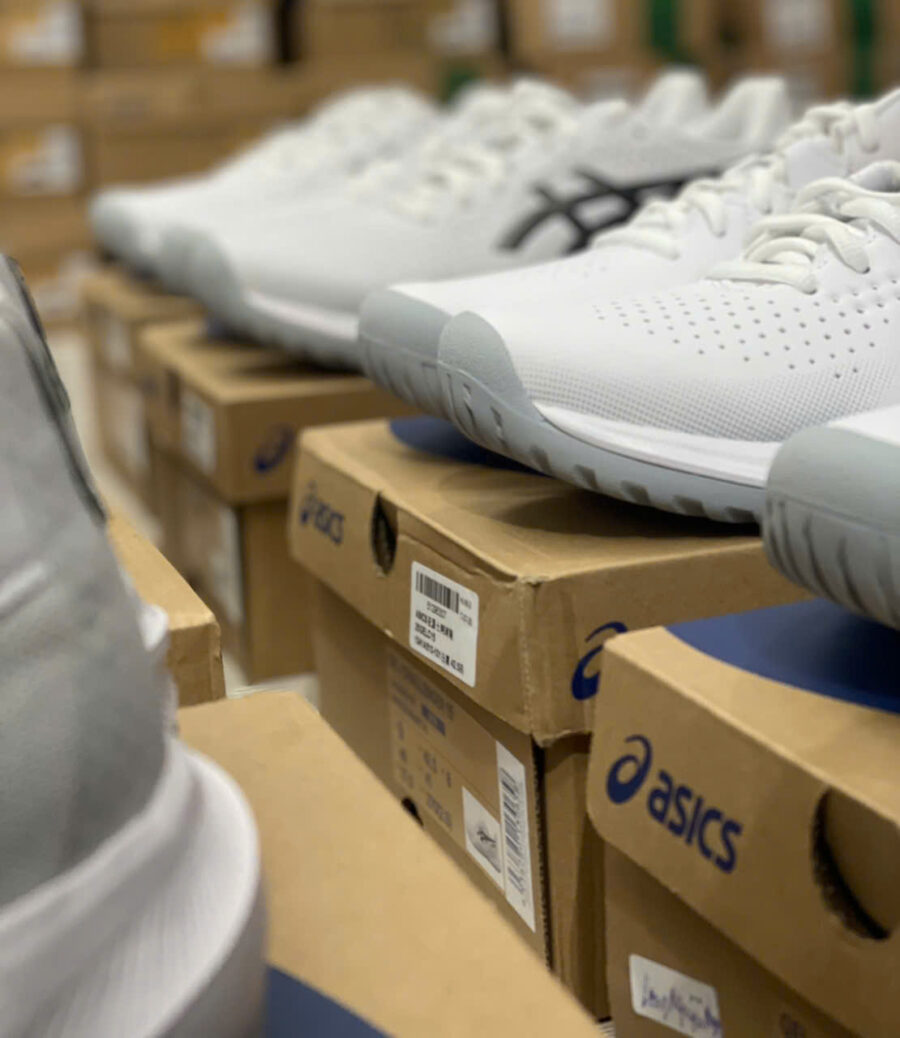 giày tennis/pickleball asics gel-challenger 15 ‘white gunmetal’ 1041a510-101