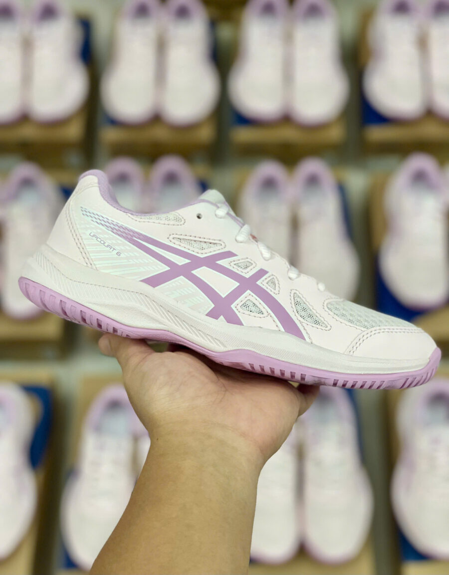 giày asics upcourt 6 'pale pink light ube' 1074a045-701