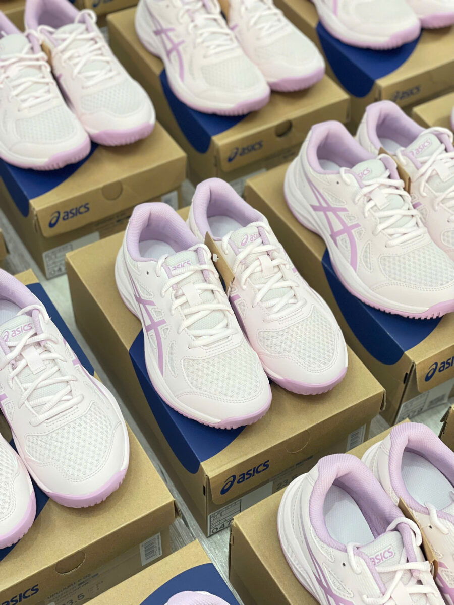 giày asics upcourt 6 'pale pink light ube' 1074a045-701