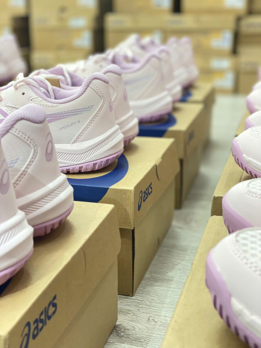 giày asics upcourt 6 'pale pink light ube' 1074a045-701