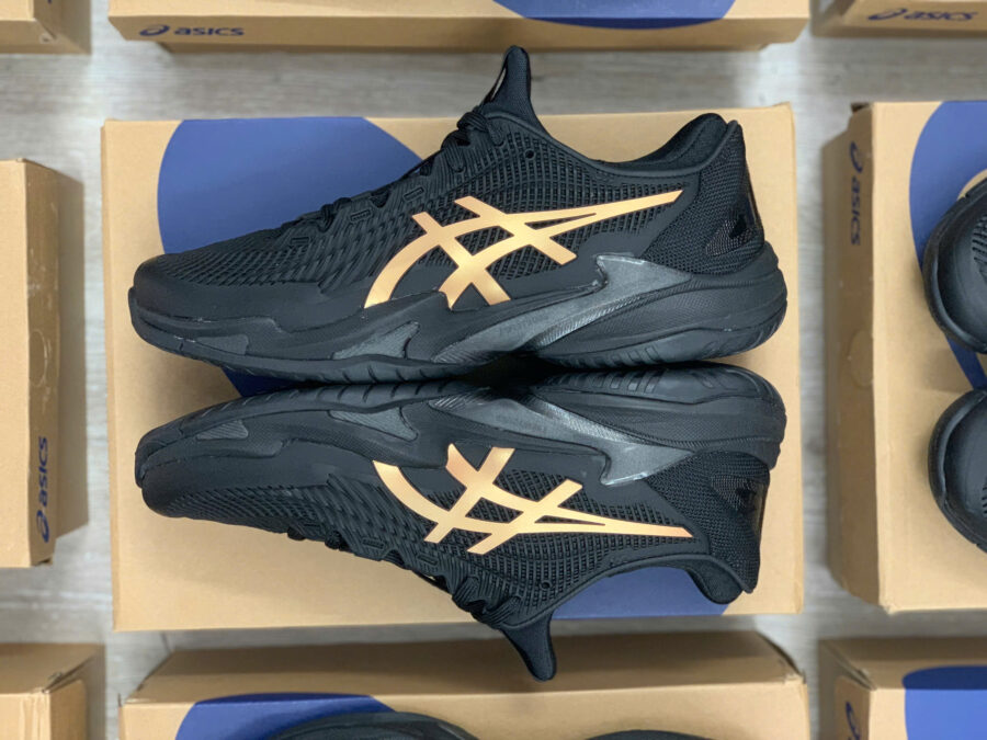 giày tennis/pickleball asics court ff 3 novak night energy ‘black’ 1041a527-960