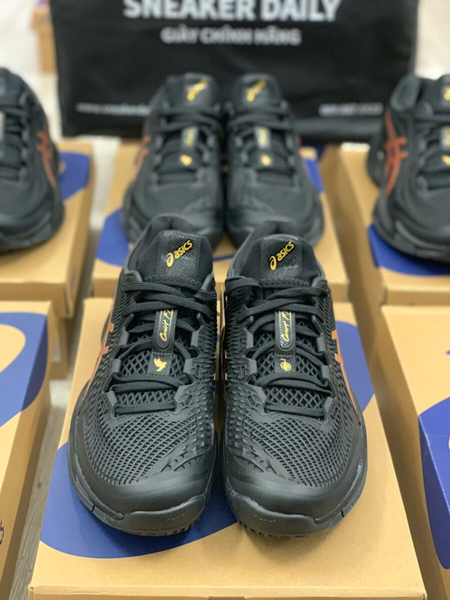 giày tennis/pickleball asics court ff 3 novak night energy ‘black’ 1041a527-960