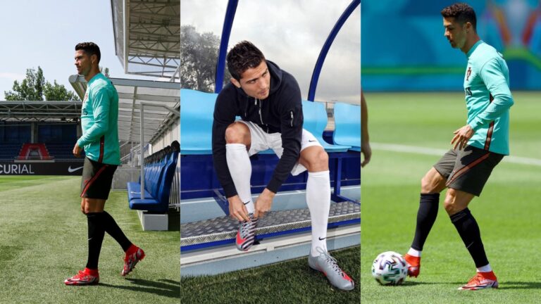 bộ sưu tập giày bóng đá của cristiano ronaldo