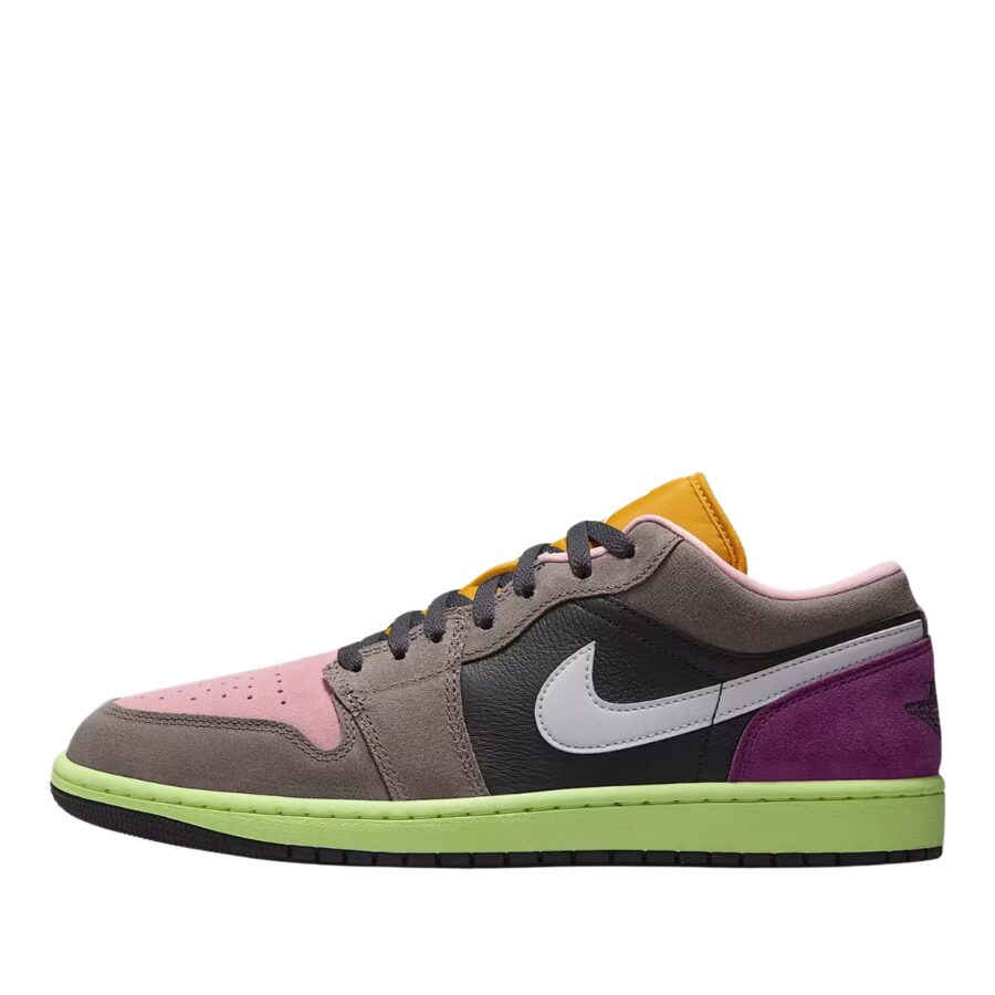 giày air jordan 1 low se 'oil grey/cave stone/arctic punch/white' hq2010-005