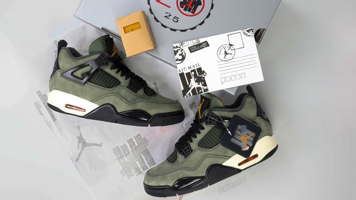 undefeated x air jordan 4 trở lại – sự hợp tác huyền thoại tái sinh