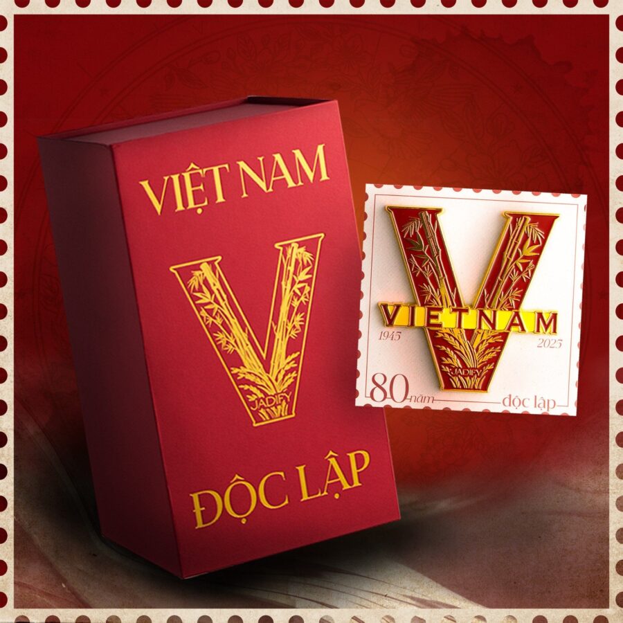 bộ quà tặng ly giữ nhiệt arty cup "việt nam độc lập" 520ml jadify