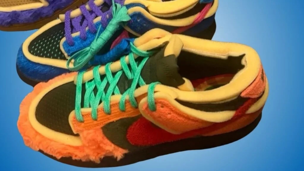 cpfm x nike dunk swamp sponge