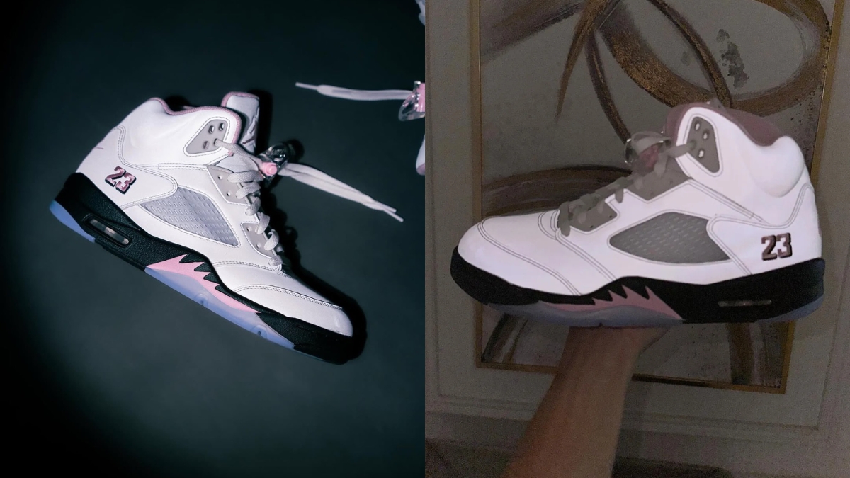 ngắm nhìn cận cảnh air jordan 5 35th anniversary lộ diện
