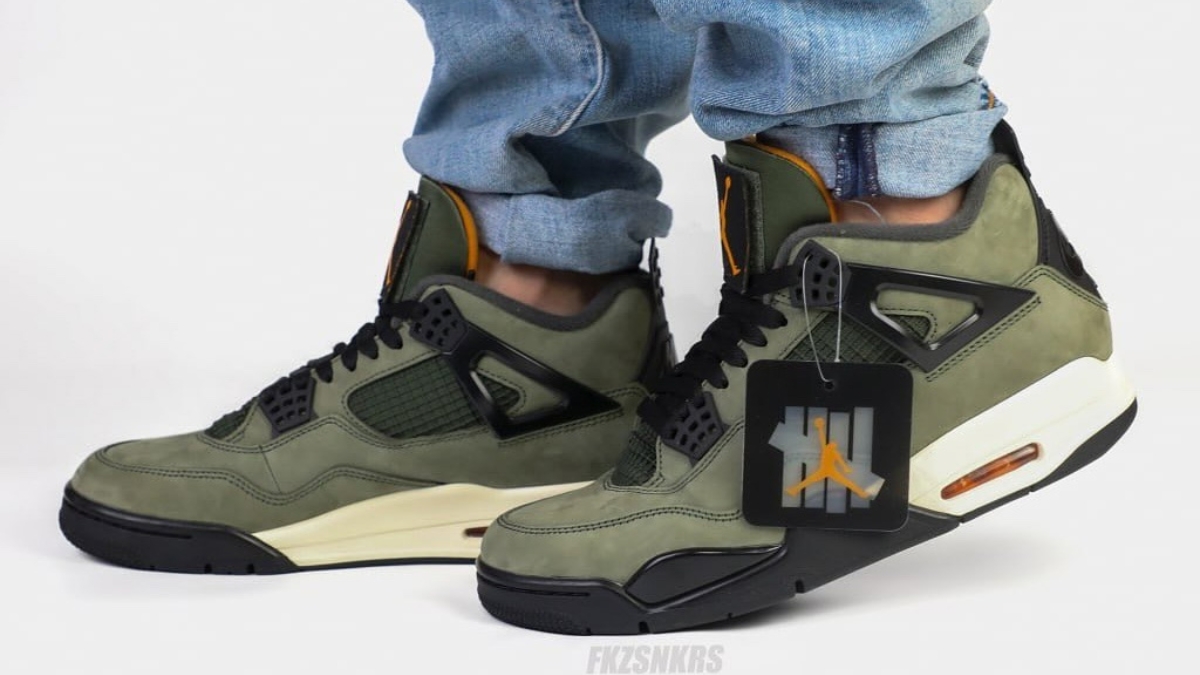 undefeated x air jordan 4 trở lại – sự hợp tác huyền thoại tái sinh