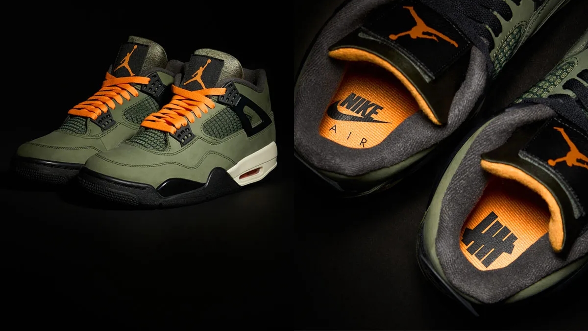 undefeated x air jordan 4 trở lại – sự hợp tác huyền thoại tái sinh