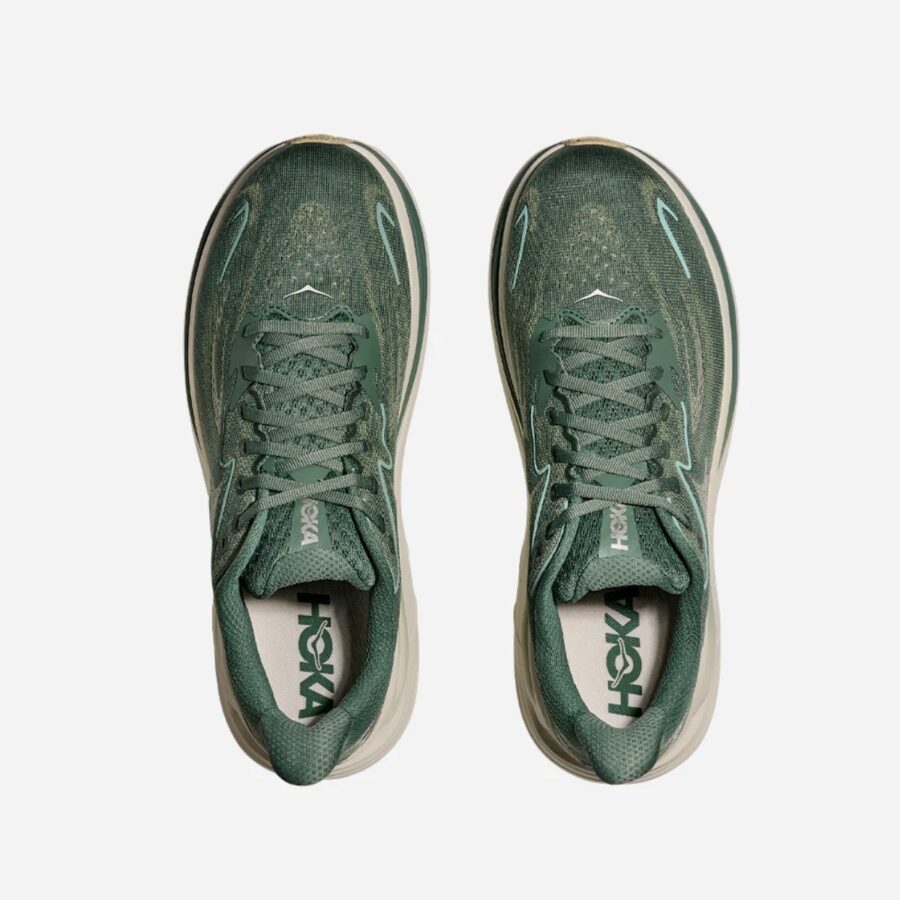 giày hoka clifton 10 wide 'green' 1162032-fff
