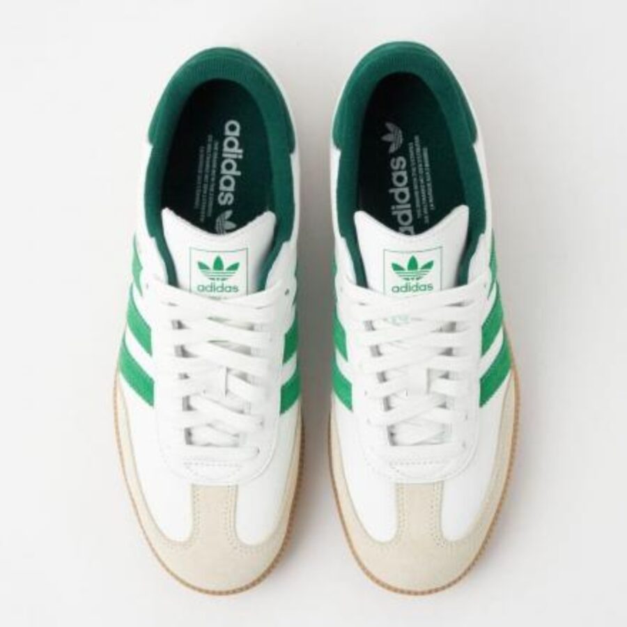 giày adidas samba og 'white green collegiate green' ji3202
