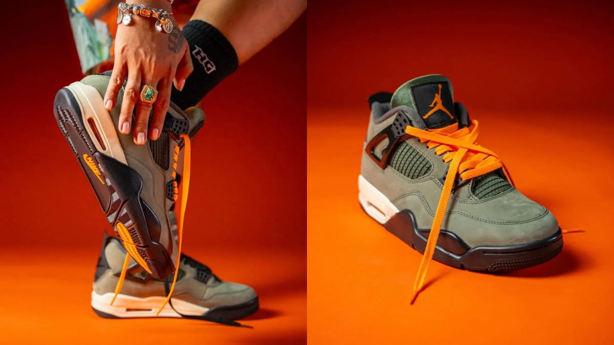 undefeated x air jordan 4 trở lại – sự hợp tác huyền thoại tái sinh