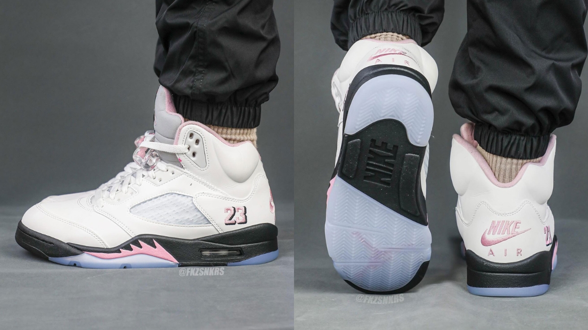 ngắm nhìn cận cảnh air jordan 5 “35th anniversary” lộ diện