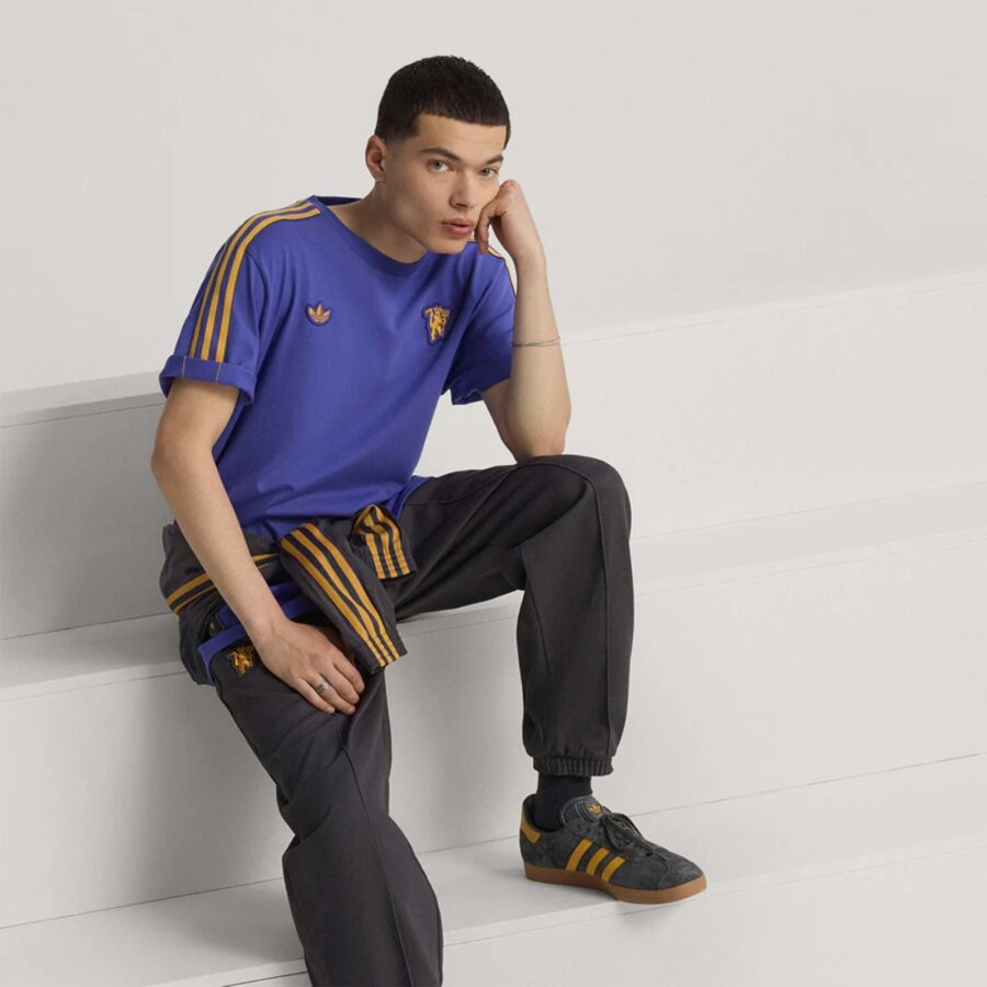 áo adidas manchester united terrace icons xanh dương jn2823
