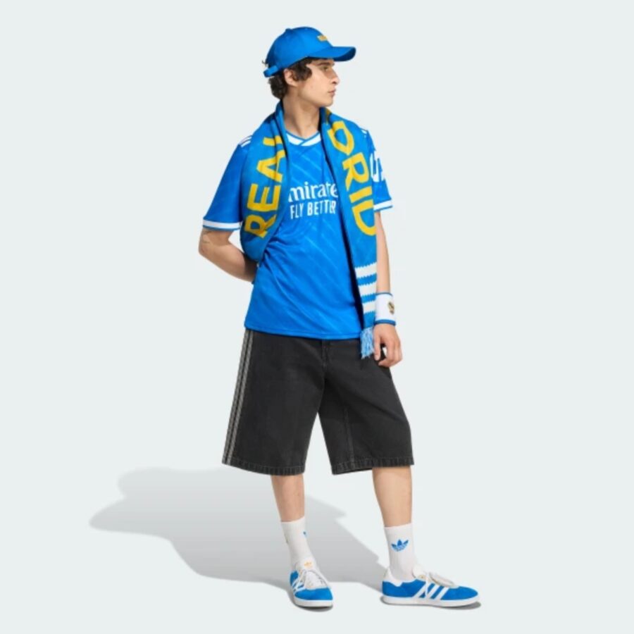 áo adidas real madrid 2526 third jersey 'blue bird' jv5845