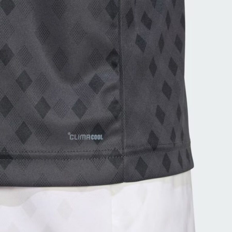 áo tennis/pickleball adidas polo club climacool 'carbon black' jm1205