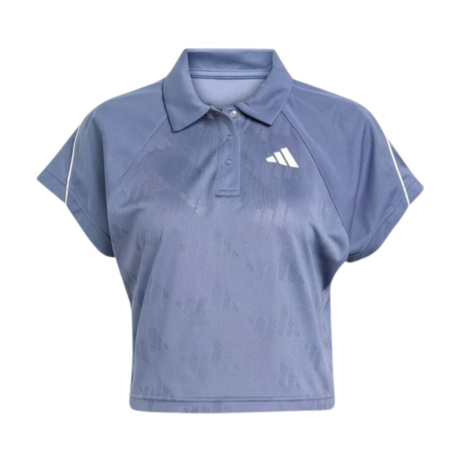 áo tennis/pickleball adidas polo stadium 3 sọc 'preloved ink' jy3422