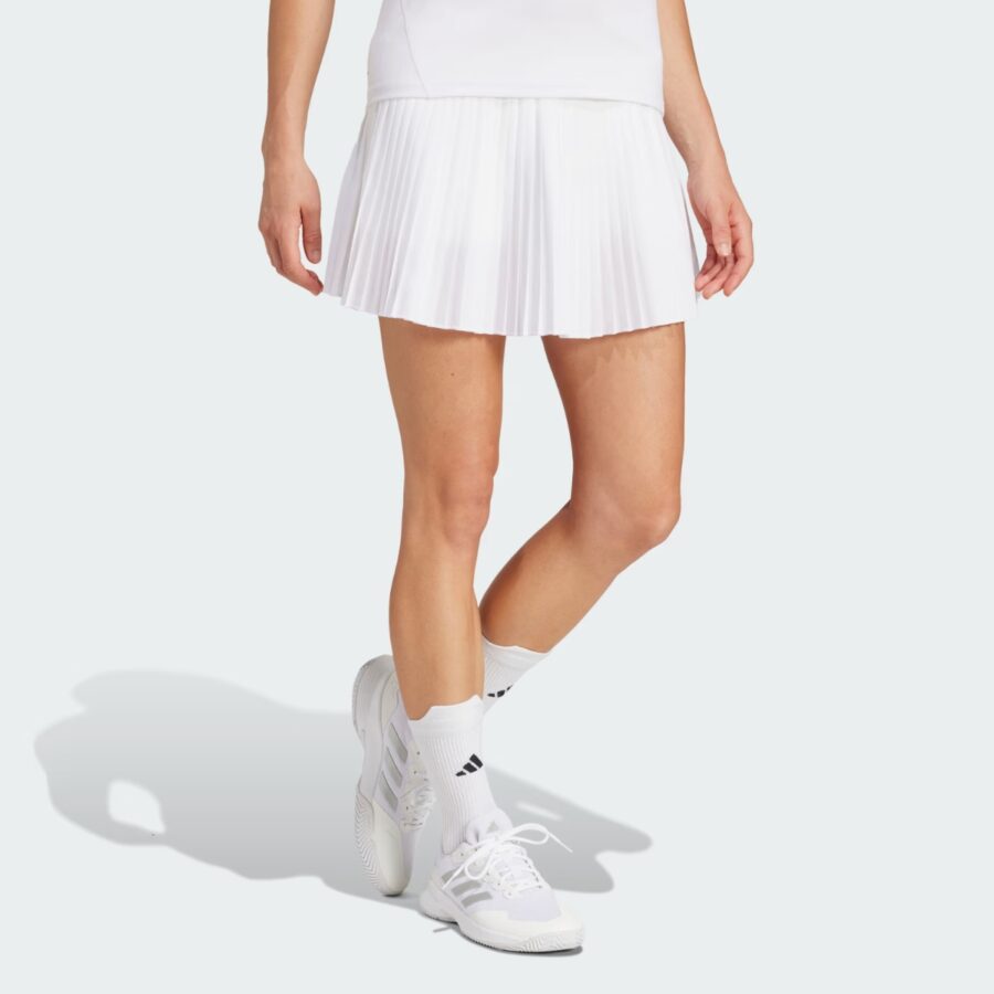 chân váy tennis/pickleball adidas club climacool 'white' jd6116