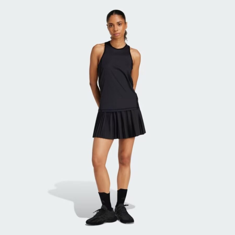 chân váy tennis/pickleball adidas club climacool 'black' jd6117